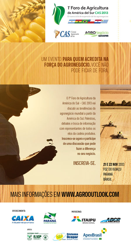1º Foro de Agricultura de América del Sur CAS 2013